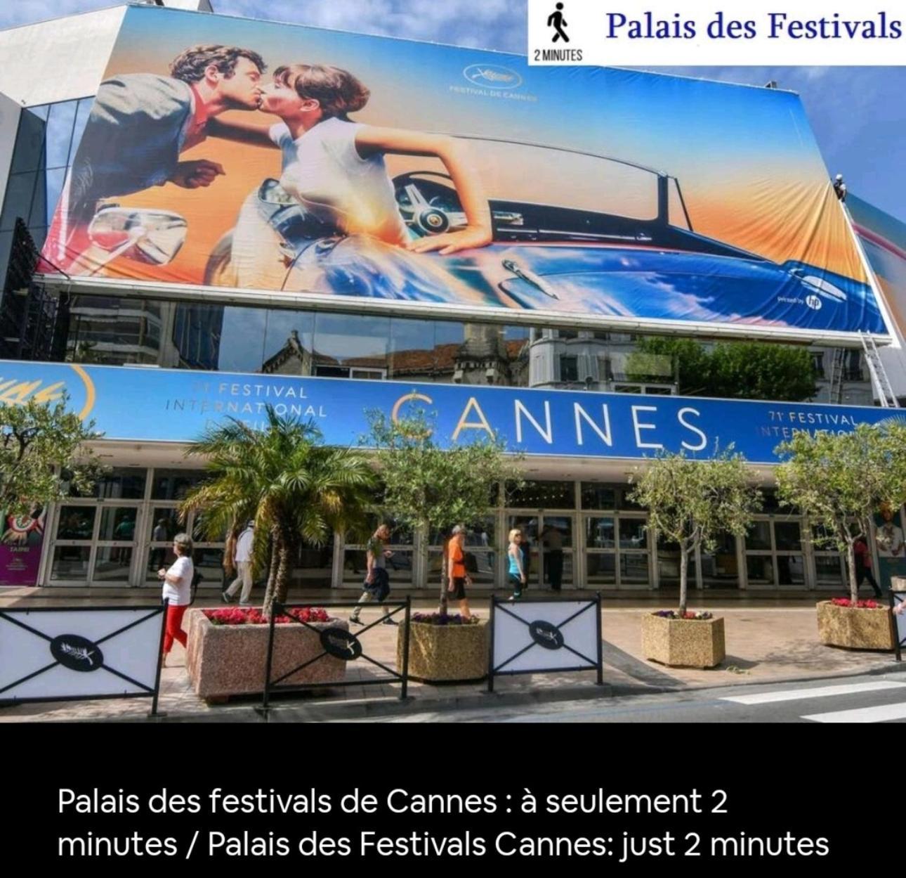 Le Grand Palais Studio A 3 Min De La Croisette Cannes Exteriér fotografie